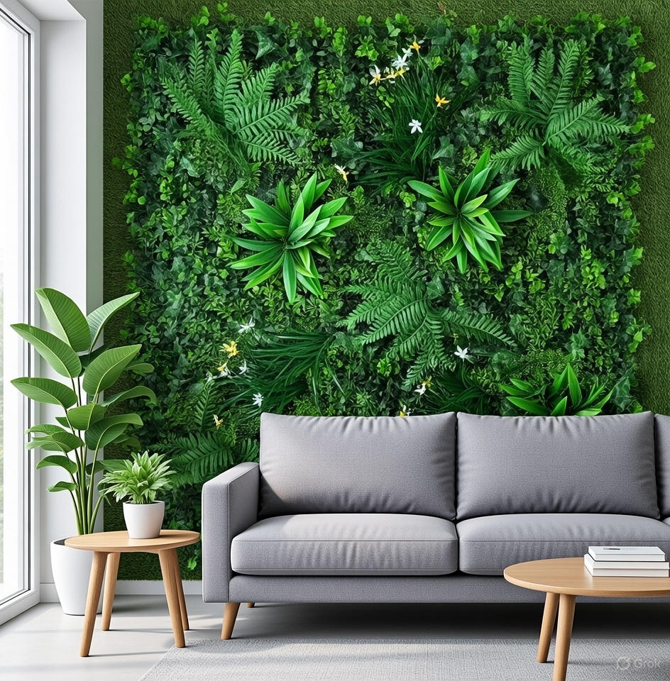 paint and green wall